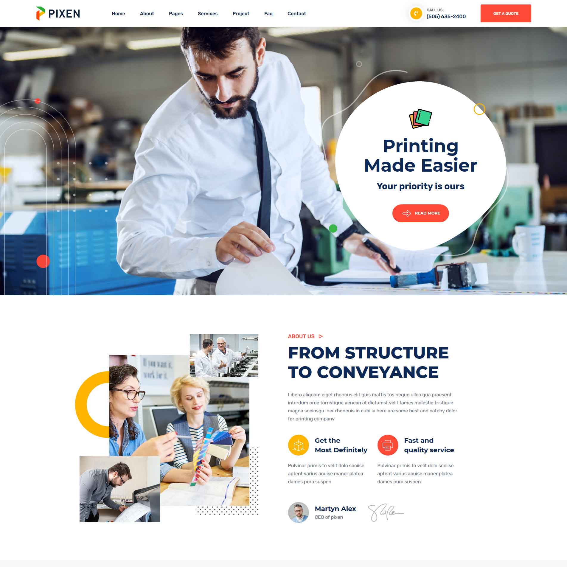 Pixen Printing Template